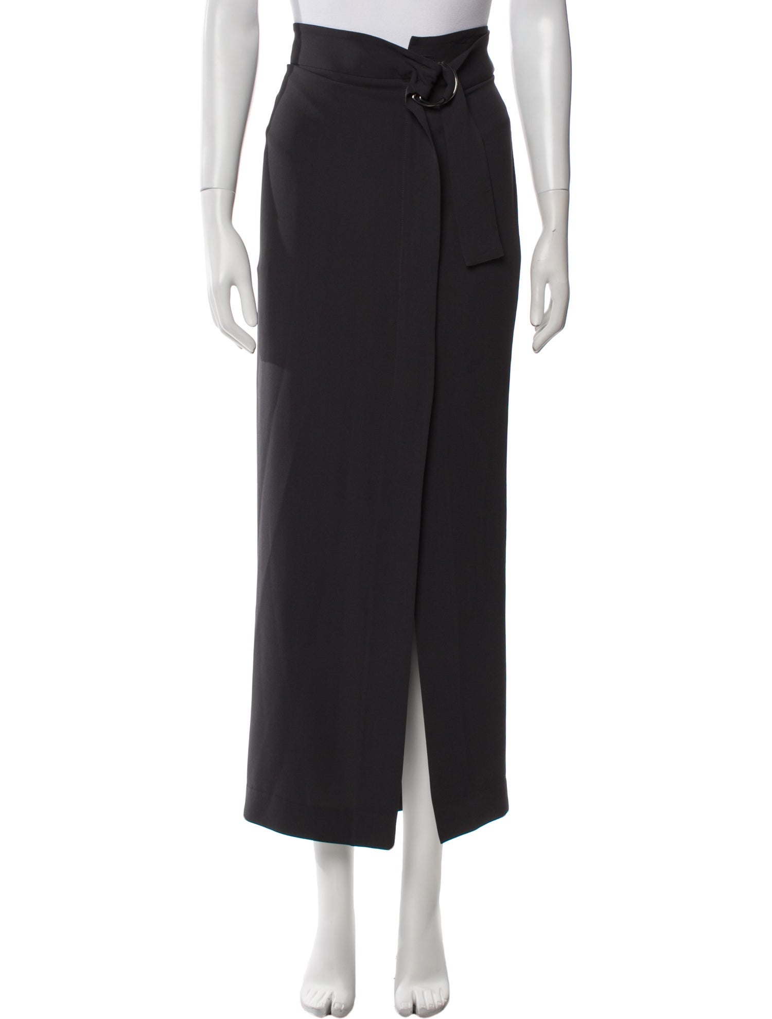 Brunello Cucinelli Silk Midi Length Skirt