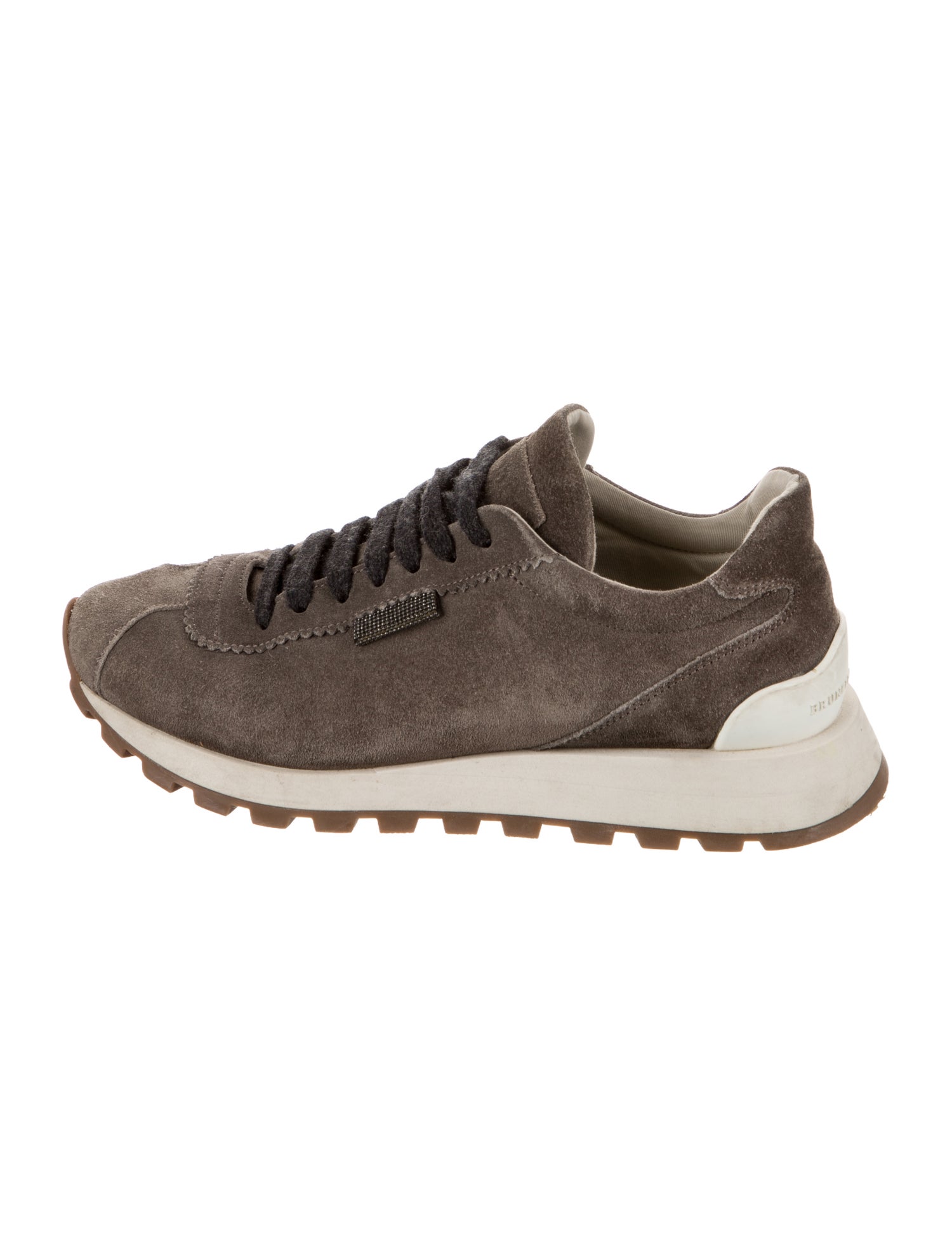 Brunello Cucinelli Suede Printed Sneakers