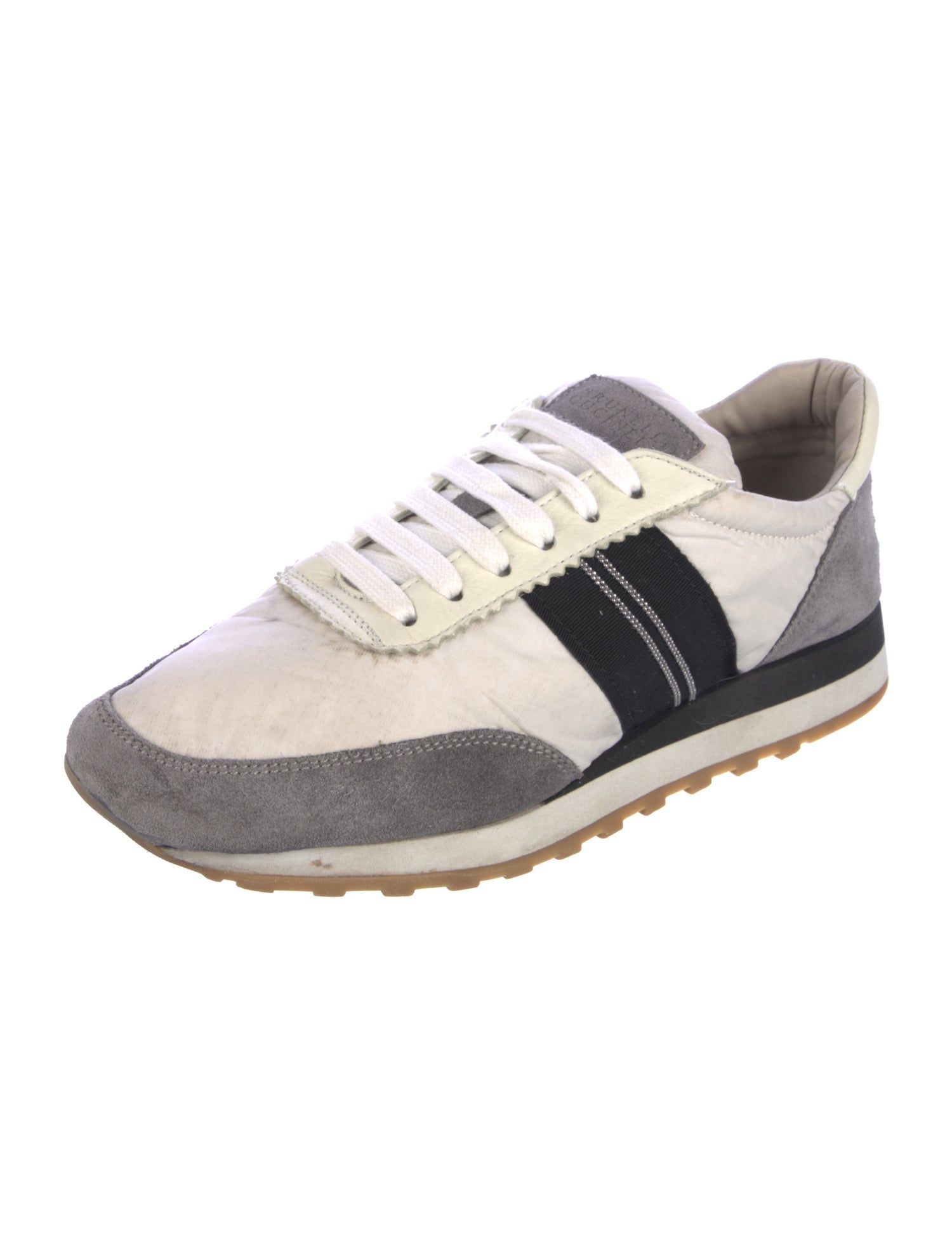 Brunello Cucinelli Monili Suede Sneakers