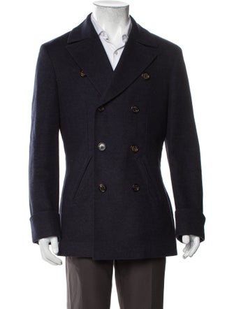Brunello Cucinelli Wool Peacoat