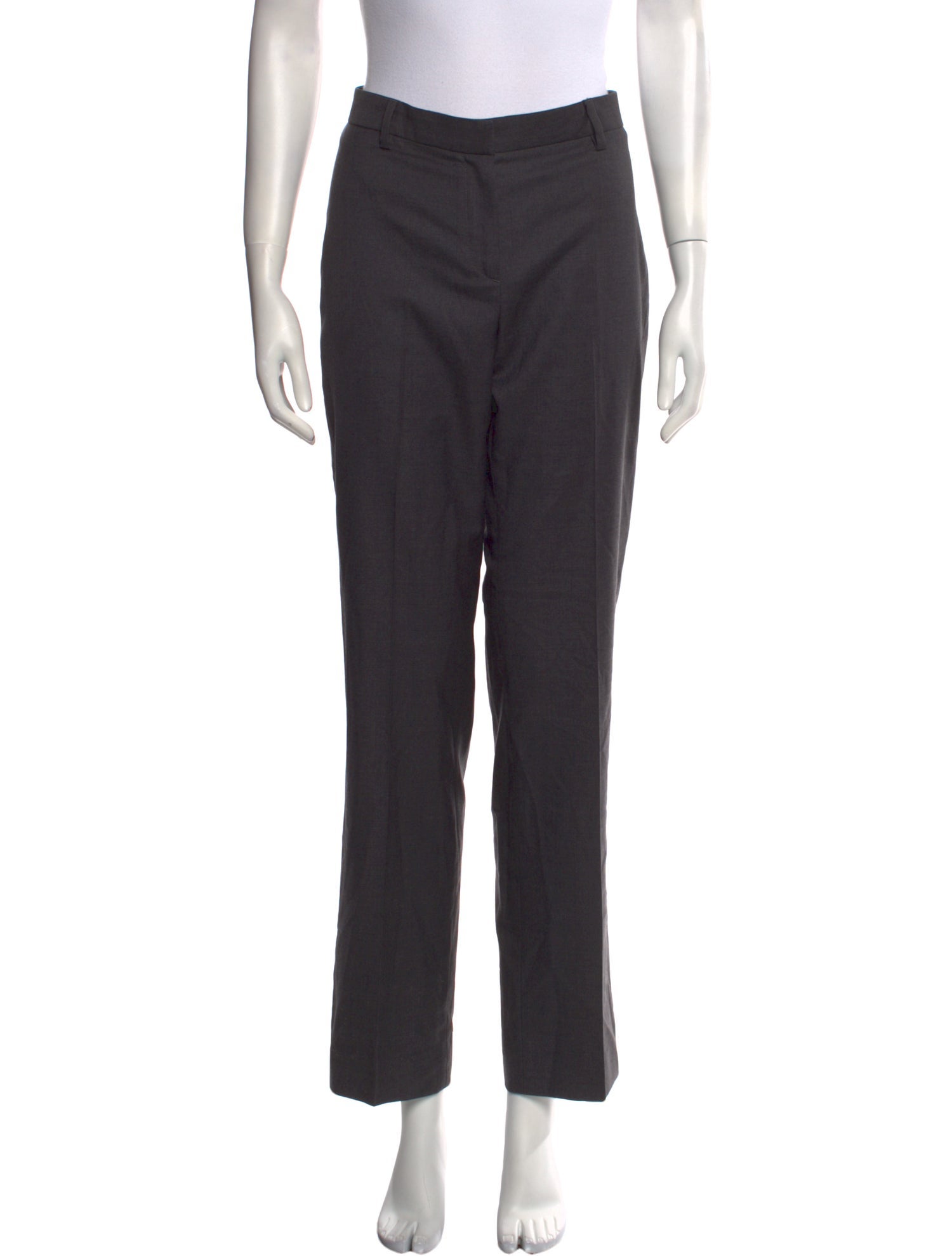 Brunello Cucinelli Virgin Wool Straight Leg Pants
