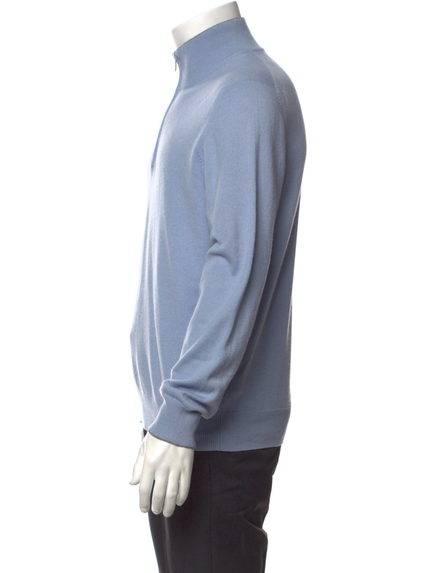 Brunello Cucinelli Cashmere Turtleneck Polo Sweater