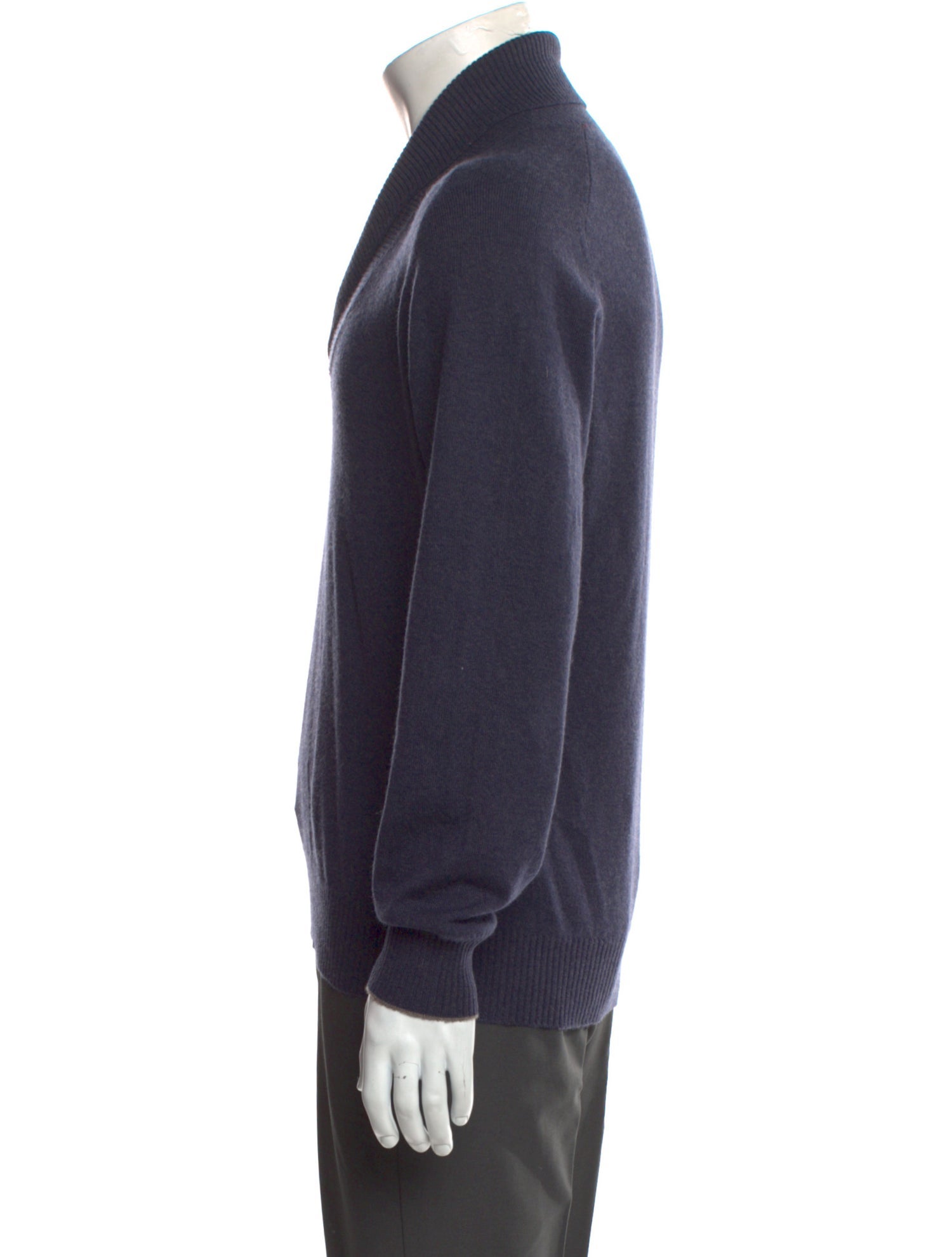 Brunello Cucinelli Cashmere V-Neck Polo Sweater
