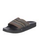 Brunello Cucinelli Monili Leather Slides