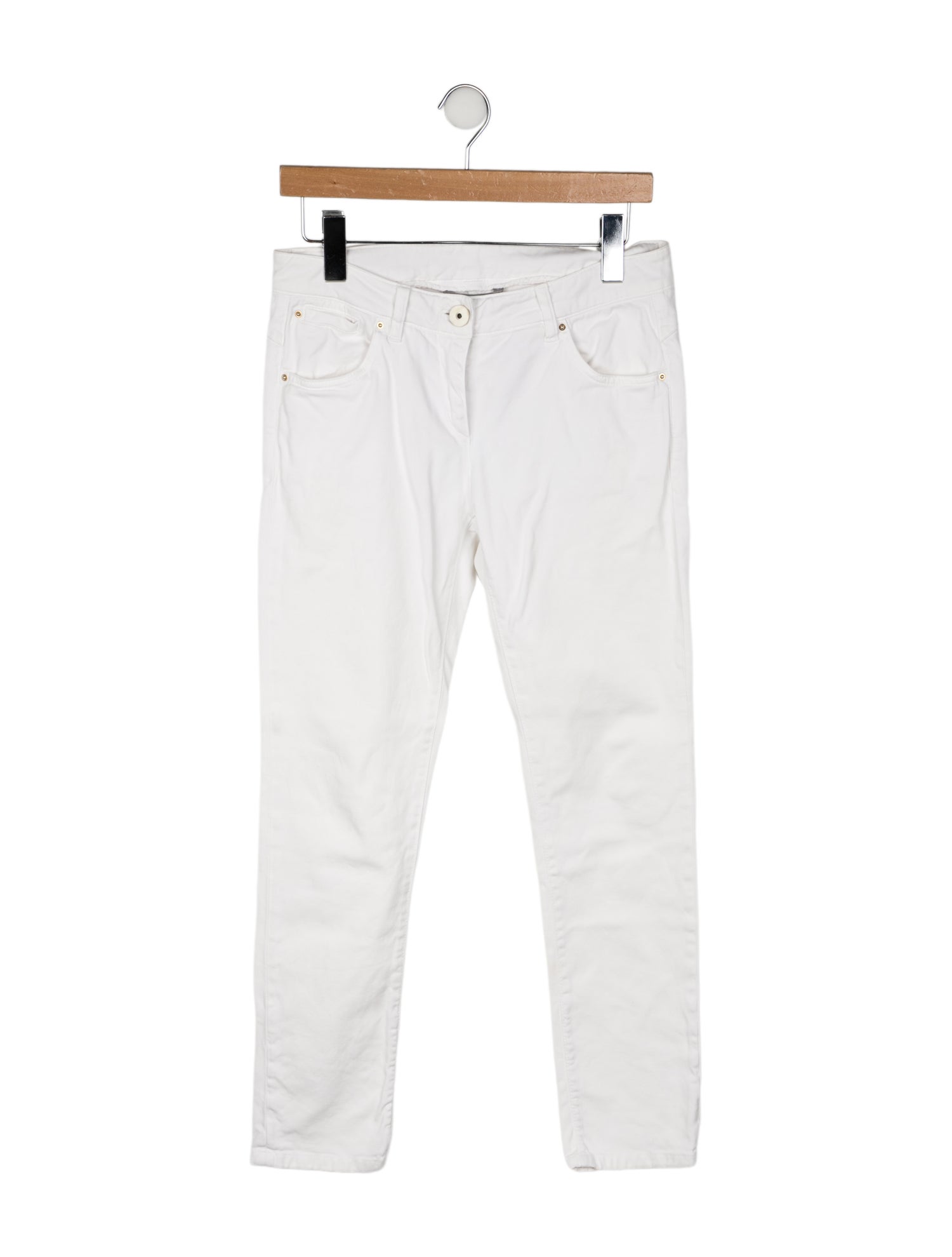 Brunello Cucinelli Low-Rise Skinny Leg Jeans