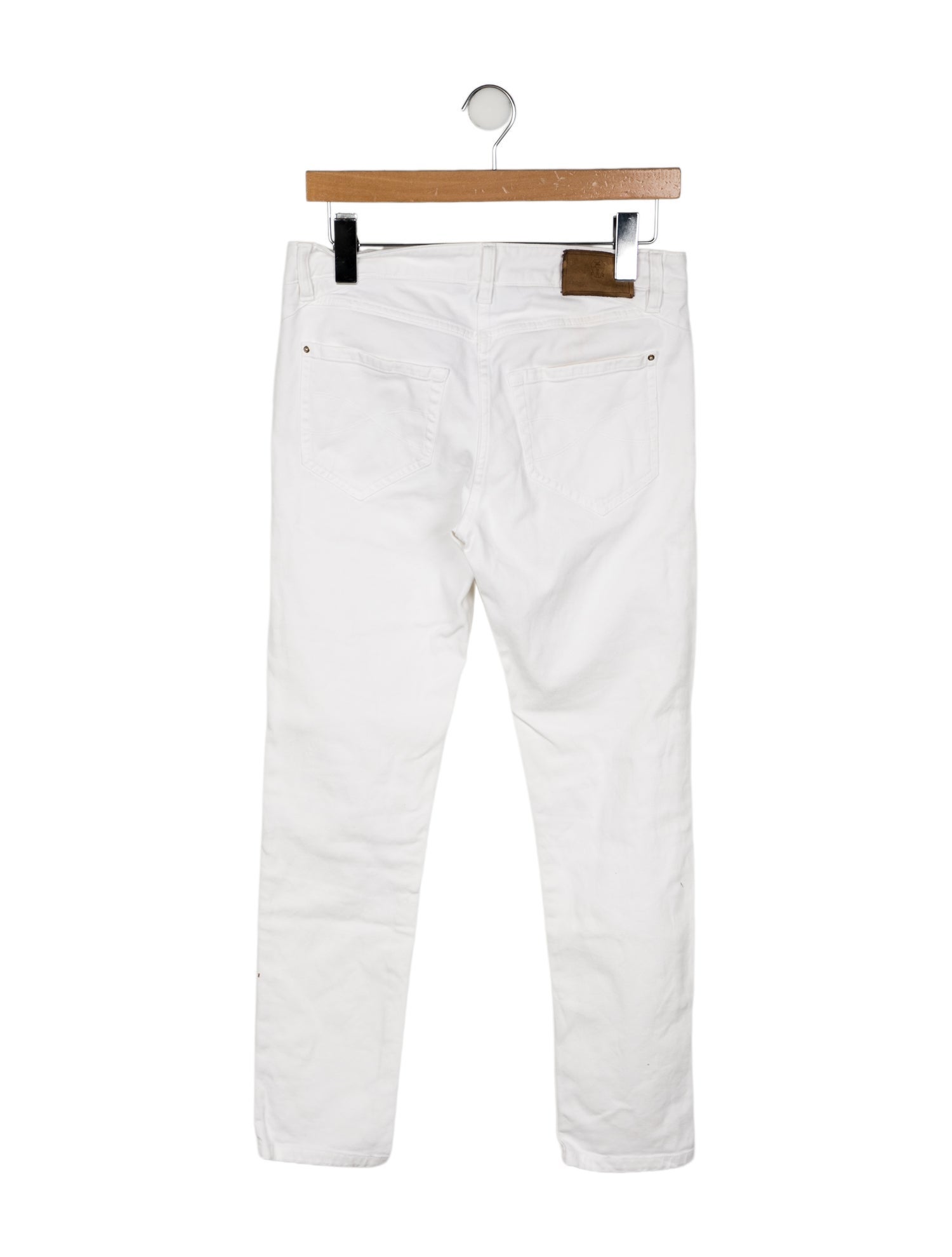 Brunello Cucinelli Low-Rise Skinny Leg Jeans