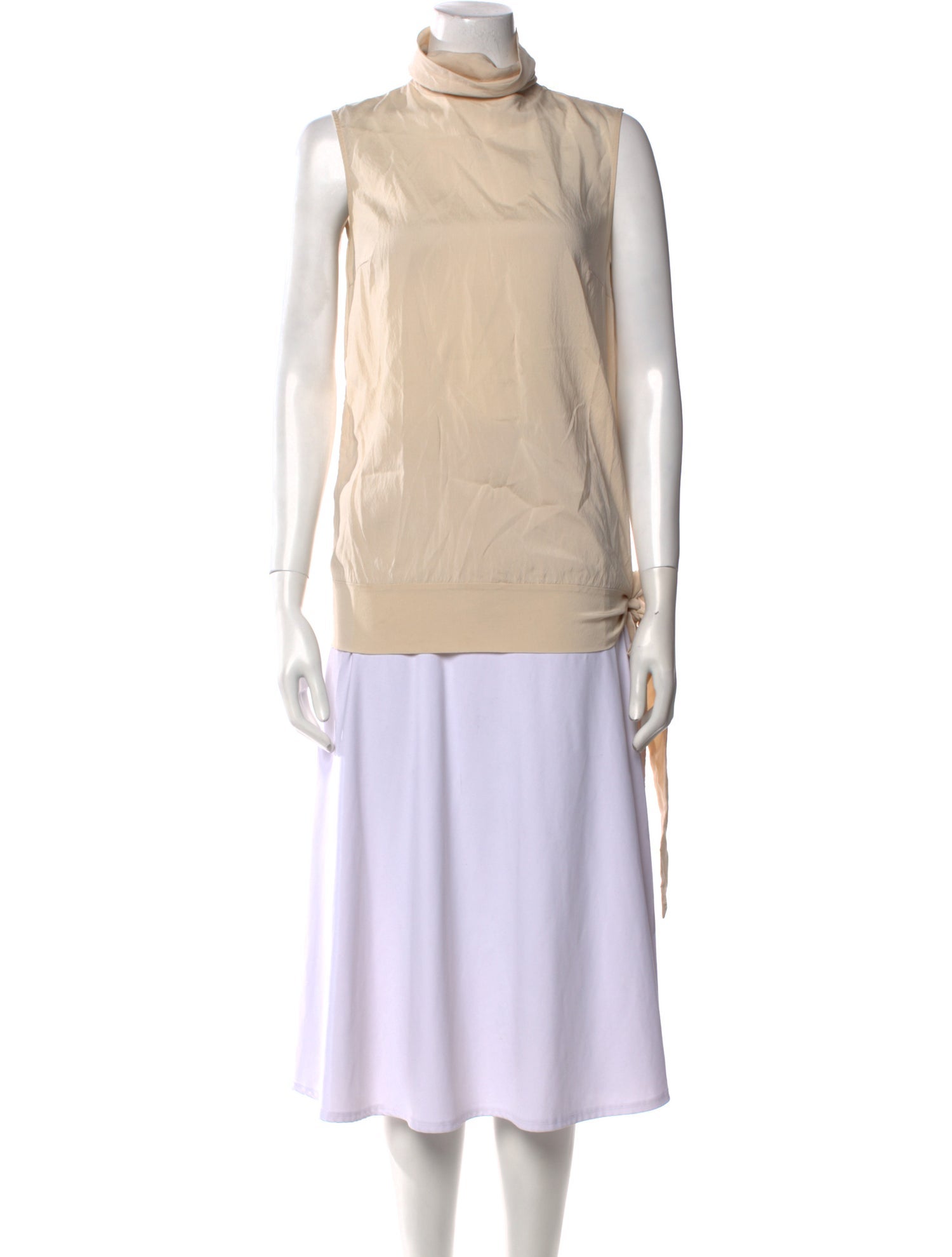 Brunello Cucinelli Silk Turtleneck Tunic