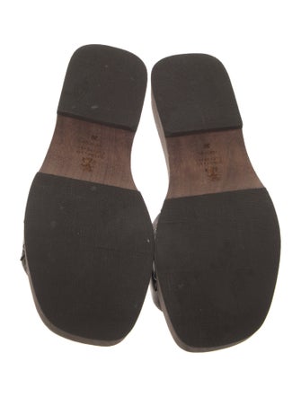 Brunello Cucinelli Leather Slides