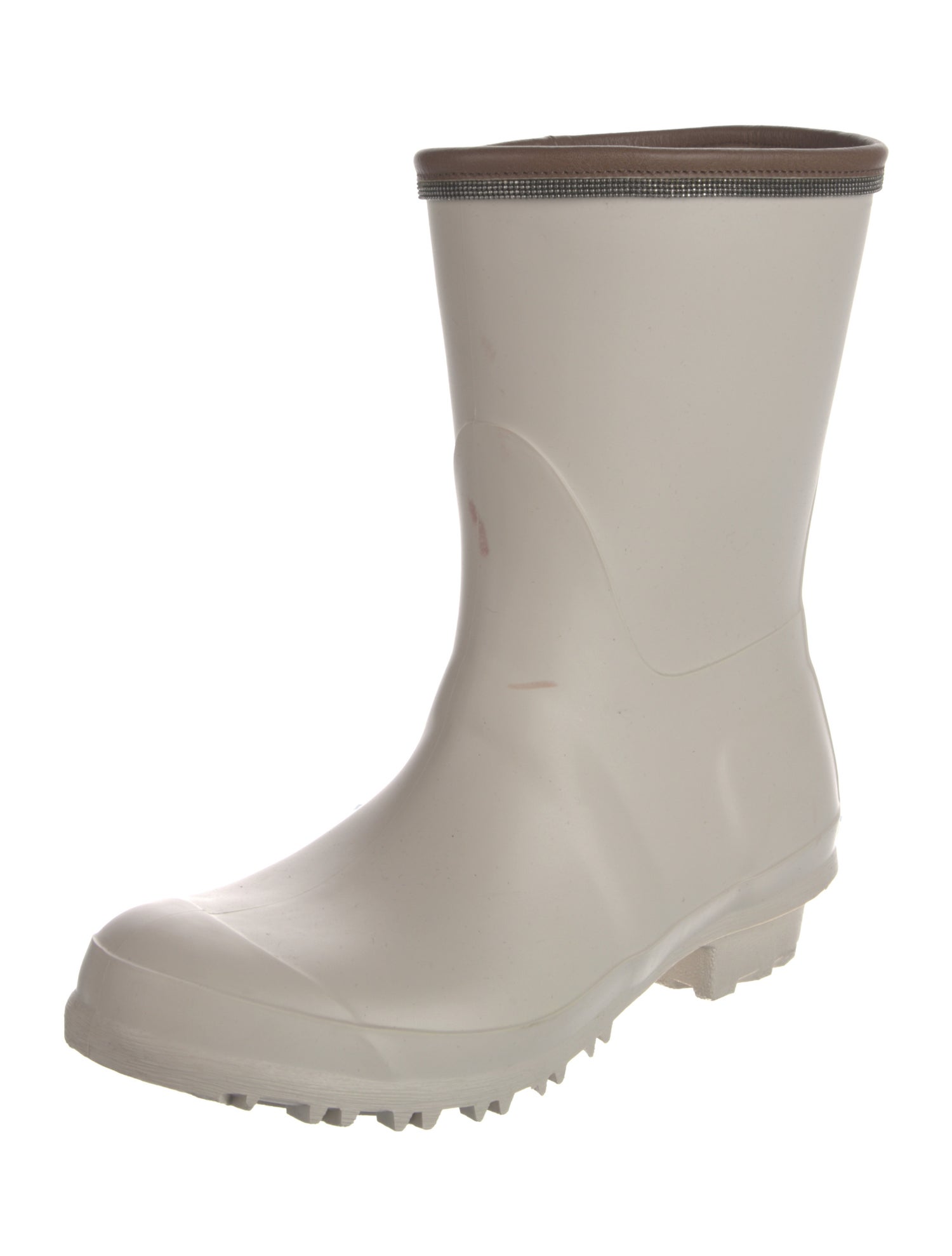Brunello Cucinelli Monili Rubber Rain Boots