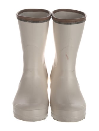 Brunello Cucinelli Monili Rubber Rain Boots