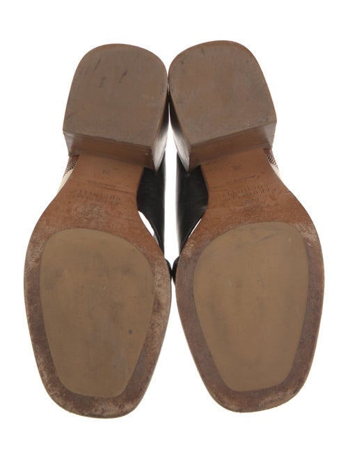 Brunello Cucinelli Leather Printed Slides
