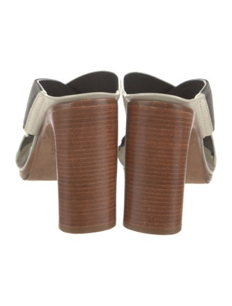 Brunello Cucinelli Monili Leather Slides