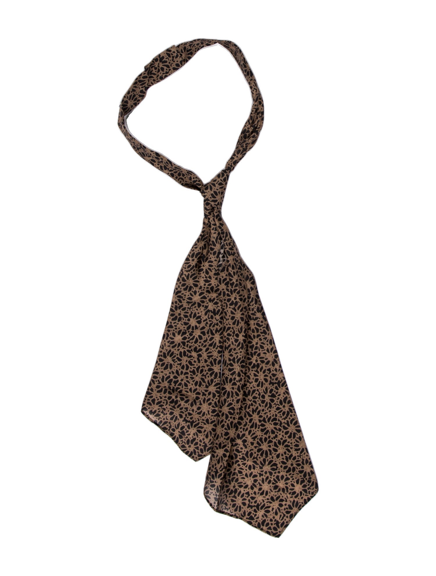 Brunello Cucinelli Silk Floral Print Scarf