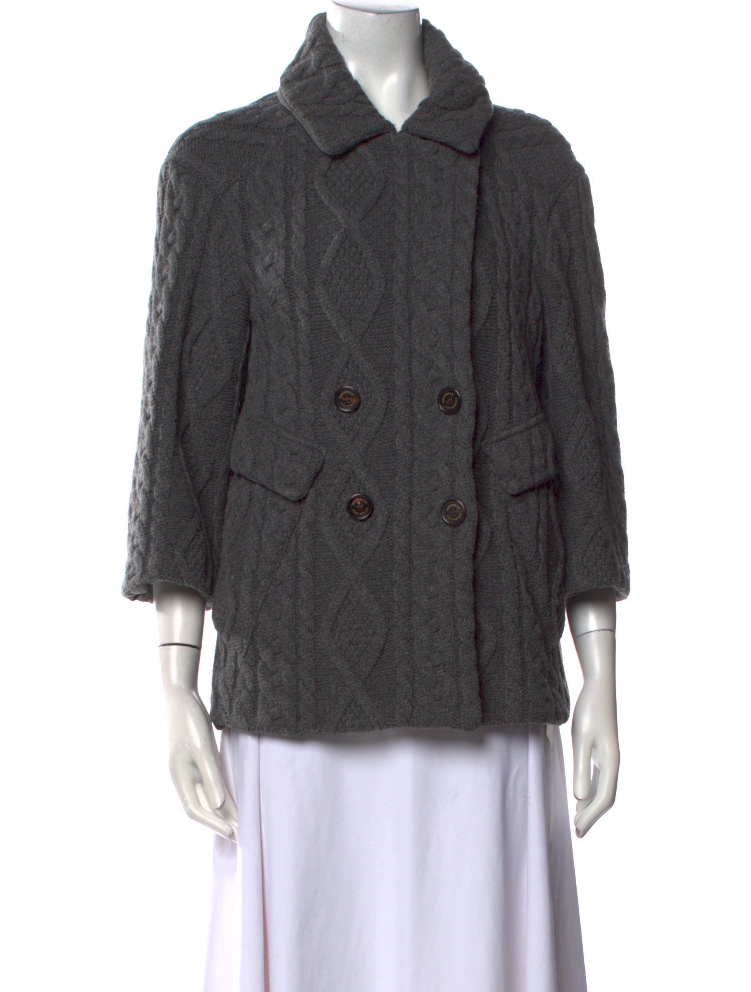 Brunello Cucinelli Wool Patterned Sweater