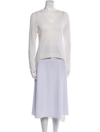 Brunello Cucinelli Linen V-Neck Tunic