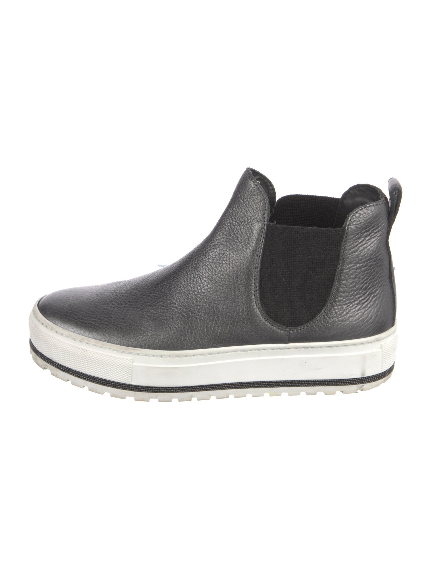 Brunello Cucinelli Monili Leather Sneakers
