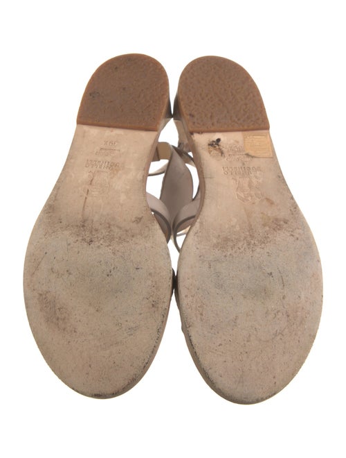 Brunello Cucinelli Leather Gladiator Sandals