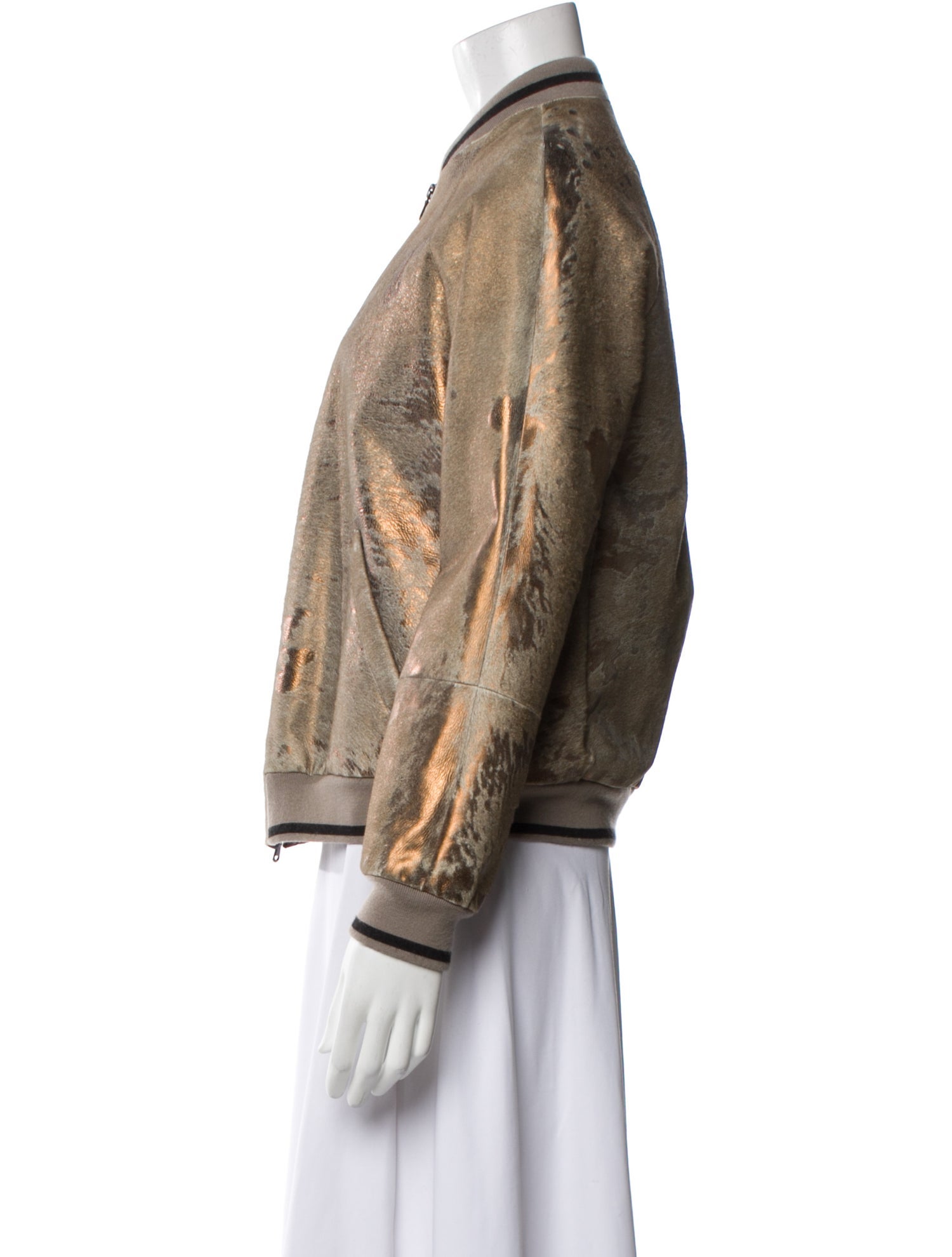 Brunello Cucinelli Cashmere Bomber Jacket