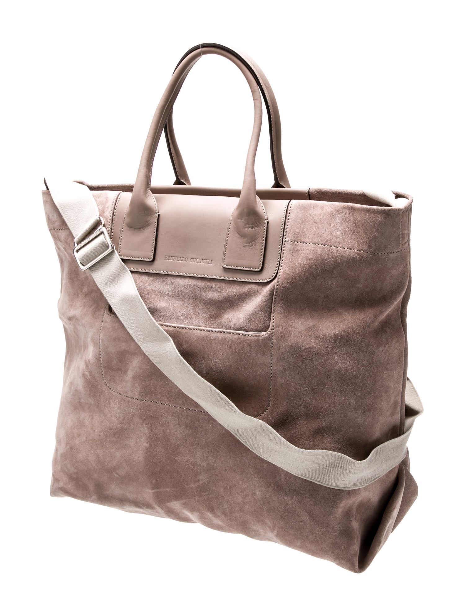 Brunello Cucinelli Suede Tote