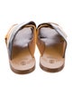 Brunello Cucinelli Monili Leather Slides