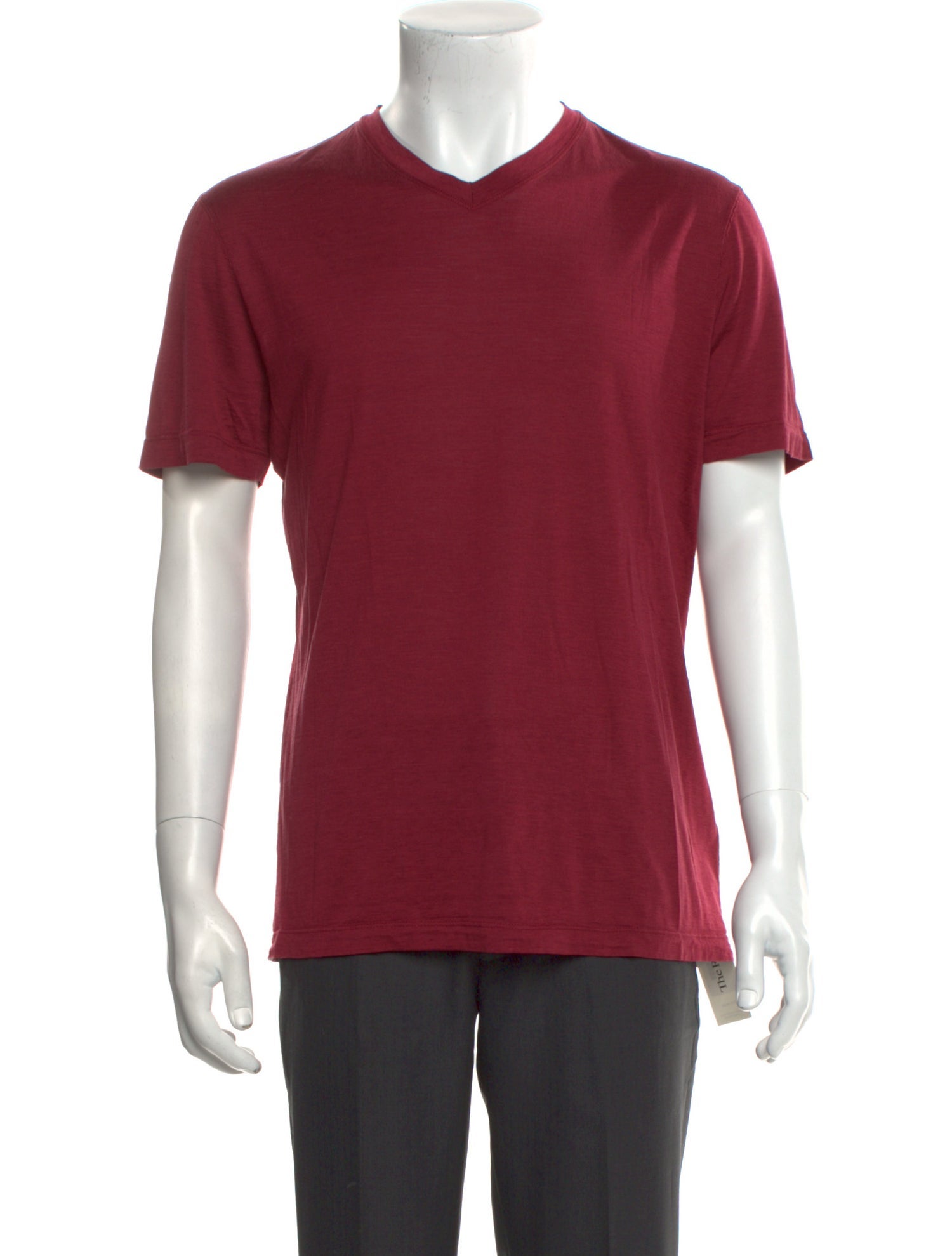 Brunello Cucinelli Silk V-Neck T-Shirt