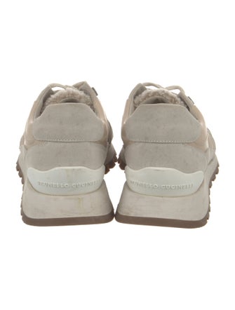 Brunello Cucinelli Monili Suede Sneakers