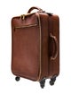 Brunello Cucinelli Leather Rolling Suitcase