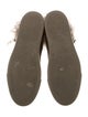 Brunello Cucinelli Leather Feather Trim Sneakers