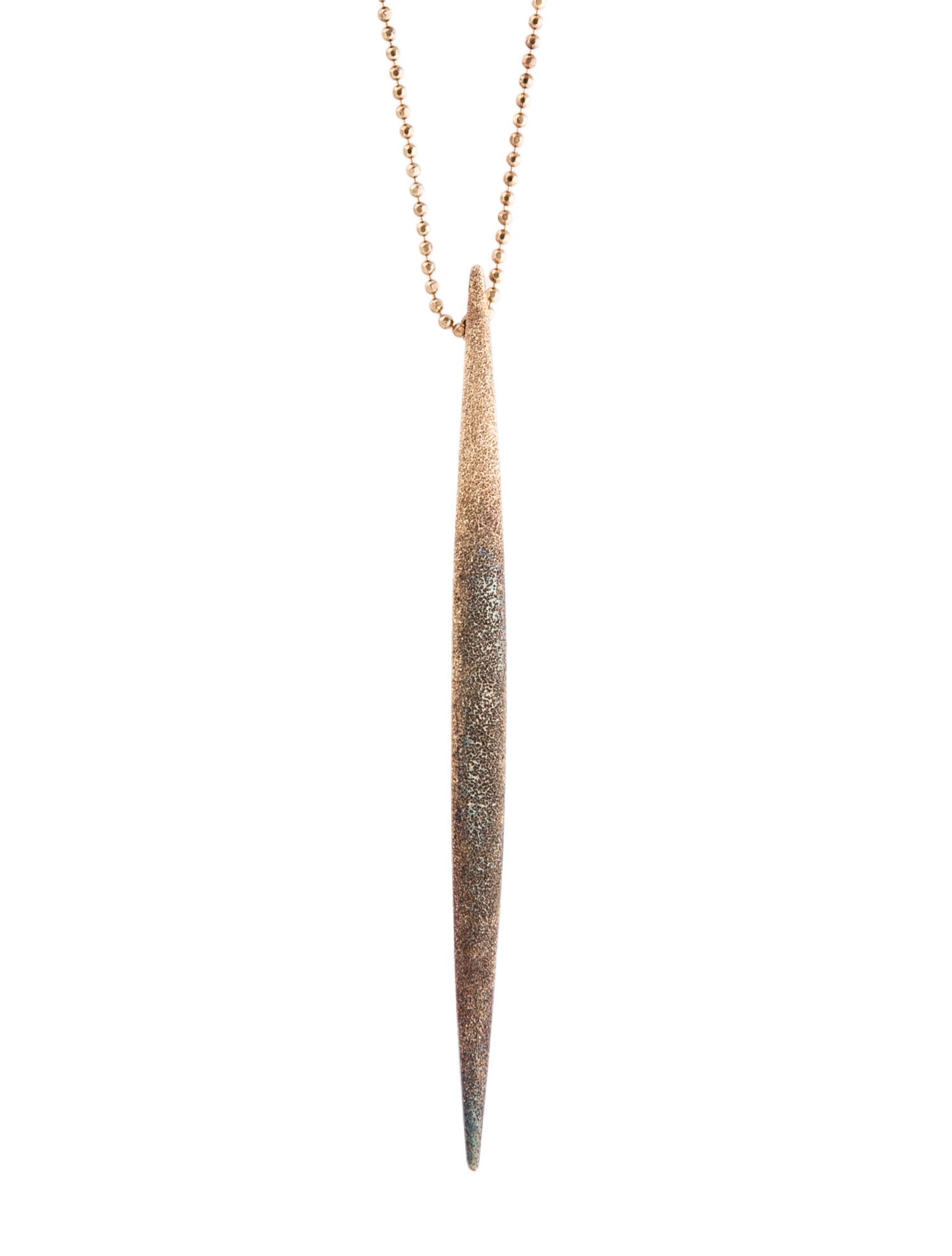 Brunello Cucinelli Slim Pendant Necklace
