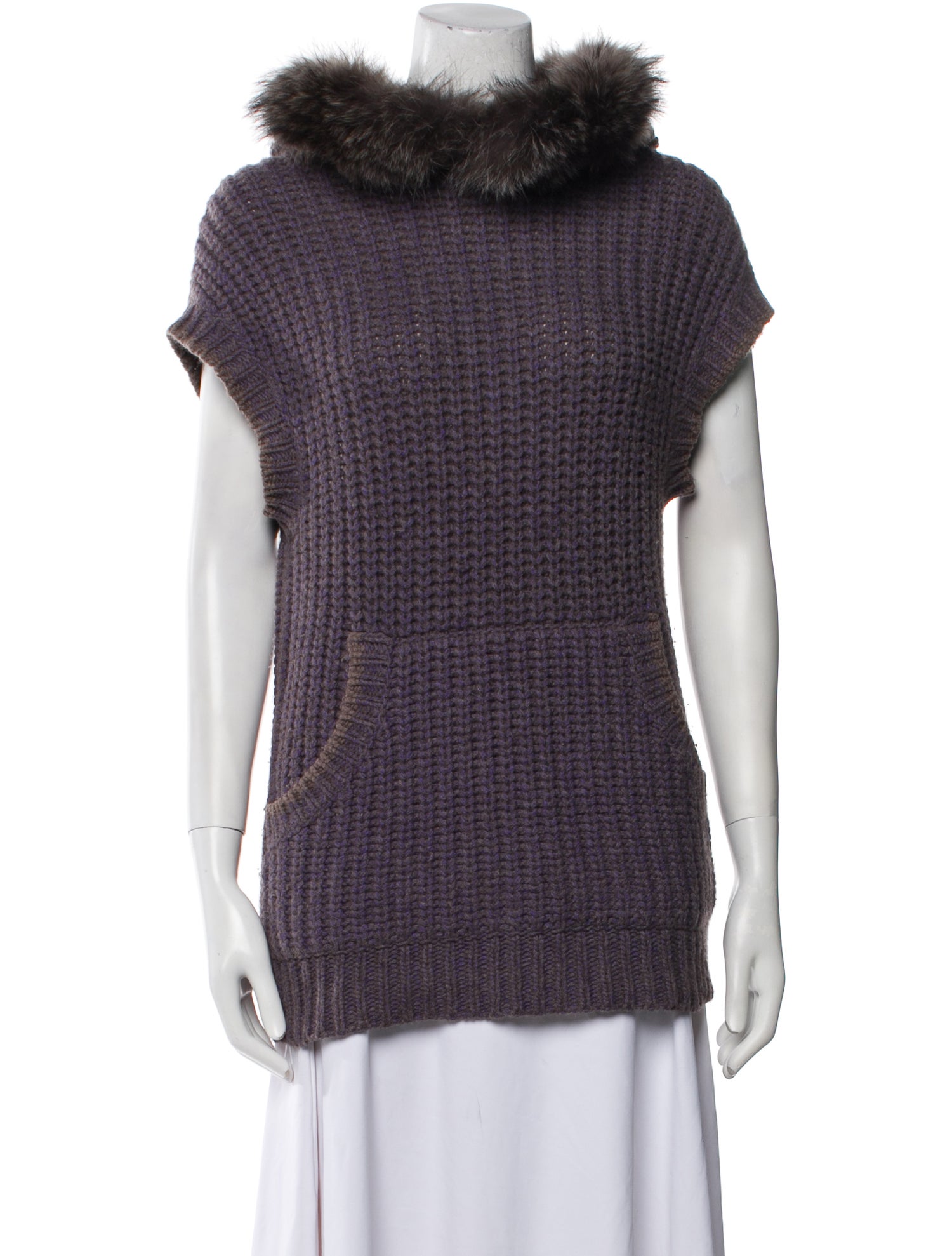 Brunello Cucinelli Cashmere Cowl Neck Sweatshirt