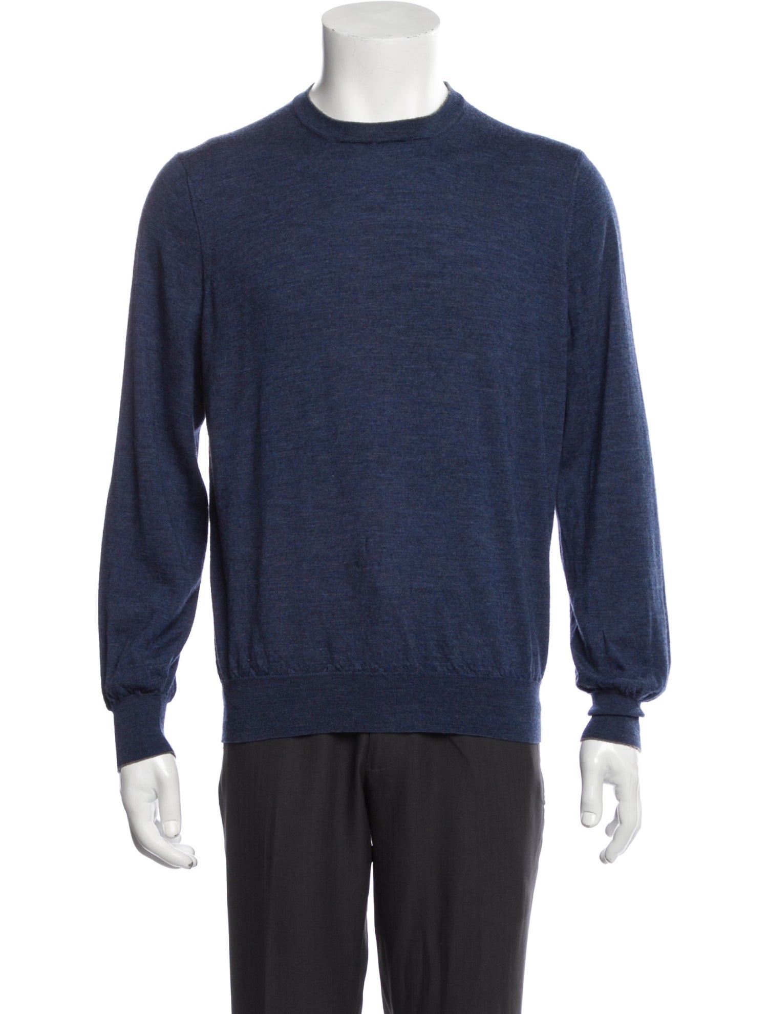 Brunello Cucinelli Wool Crew Neck Pullover