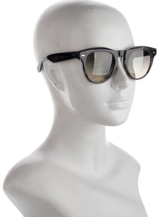 Brunello Cucinelli Round Gradient Sunglasses