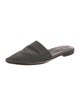Brunello Cucinelli Monili Suede Mules