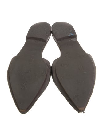 Brunello Cucinelli Monili Suede Mules