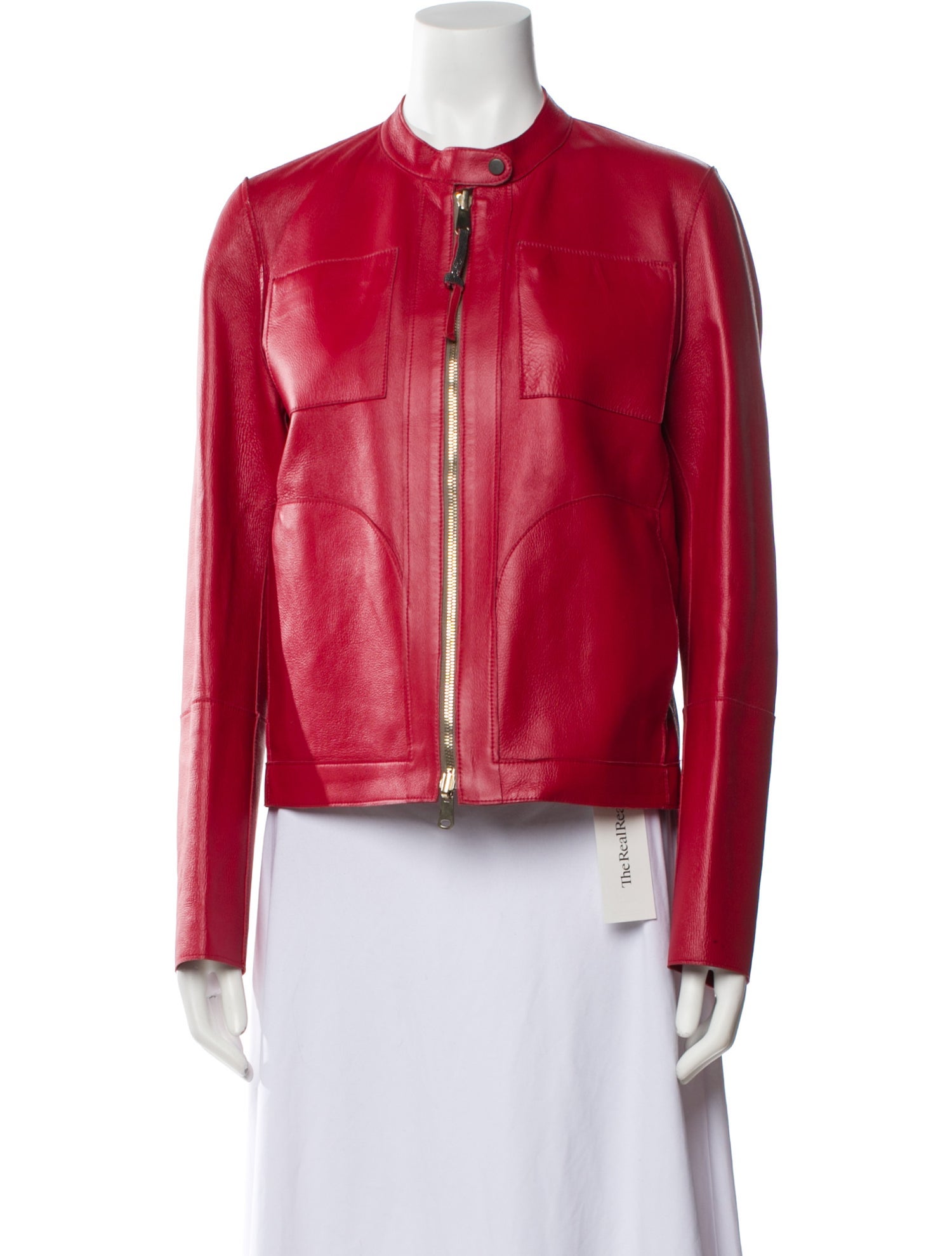 Brunello Cucinelli Reversible Leather Biker Jacket