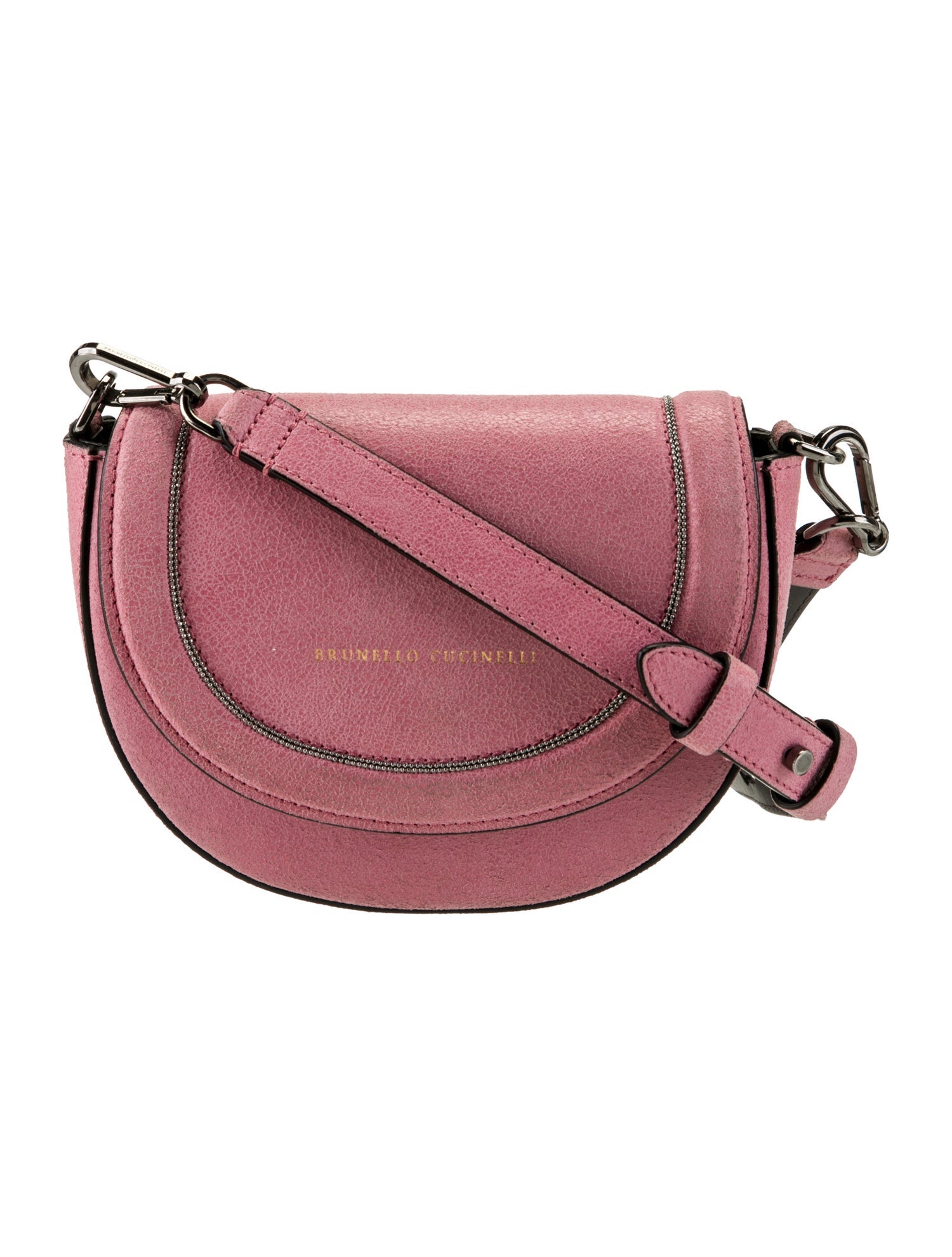 Brunello Cucinelli Suede Shoulder Bag