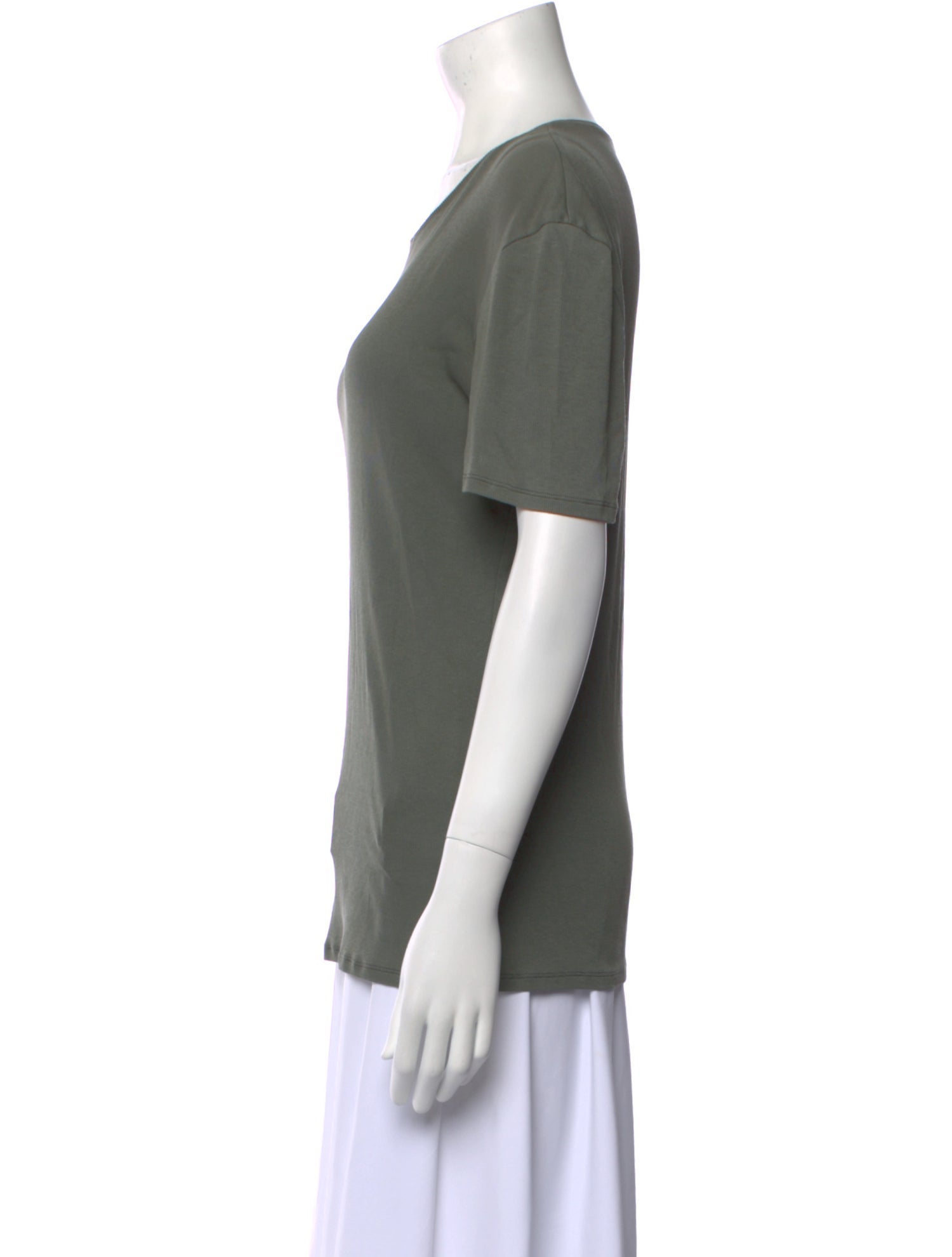 Brunello Cucinelli Scoop Neck Short Sleeve T-Shirt