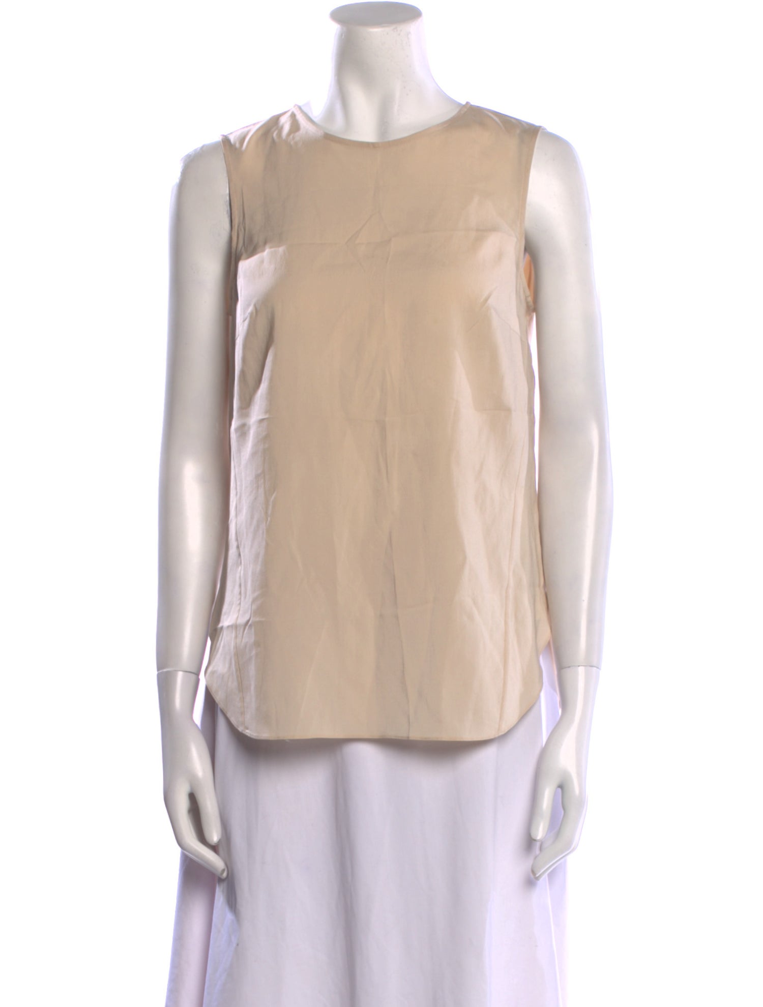 Brunello Cucinelli Silk Crew Neck Tunic