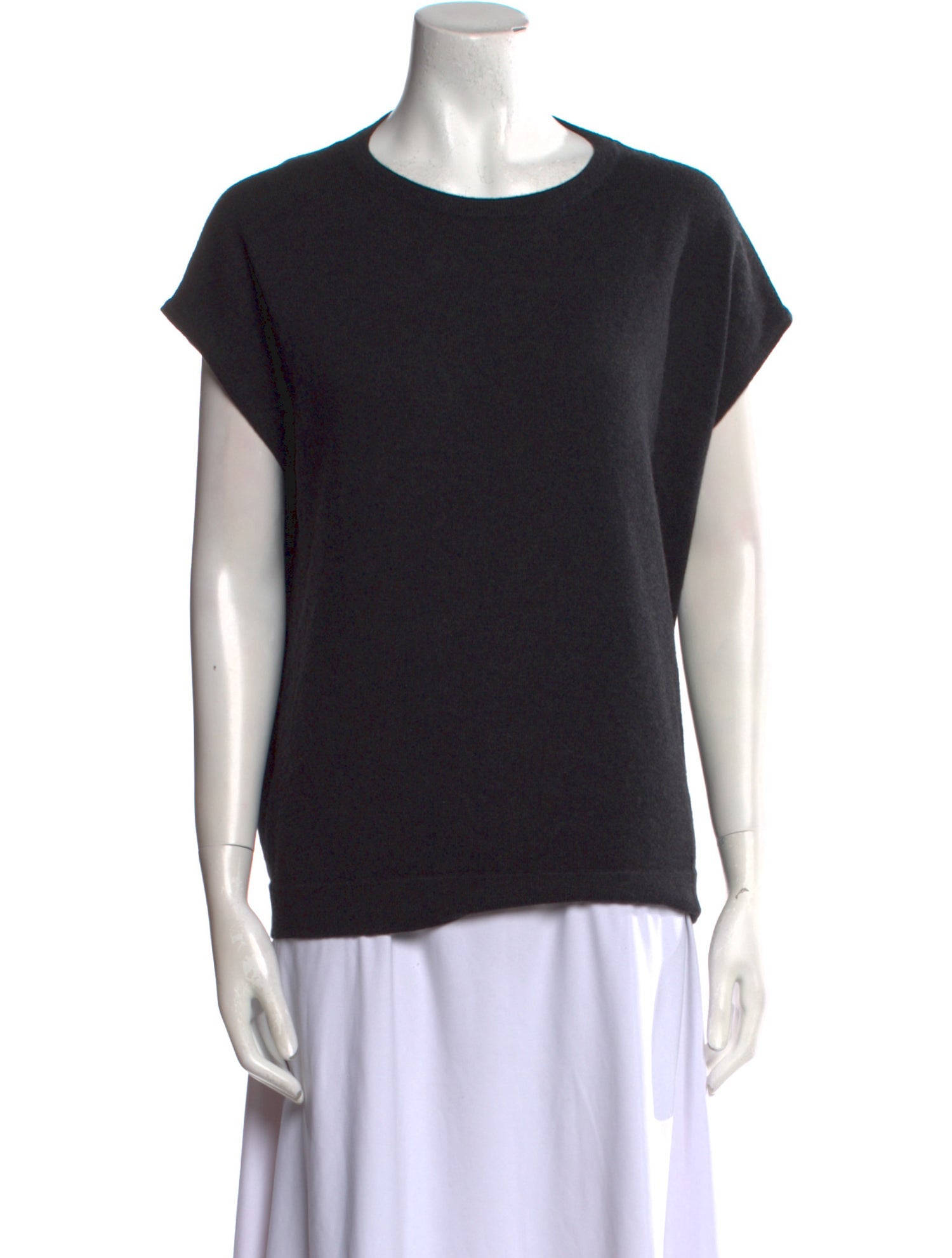 Brunello Cucinelli Cashmere Crew Neck T-Shirt