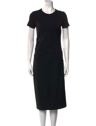 Brunello Cucinelli Virgin Wool Midi Length Dress
