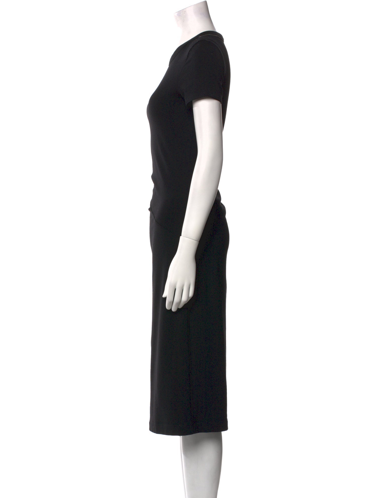 Brunello Cucinelli Virgin Wool Midi Length Dress