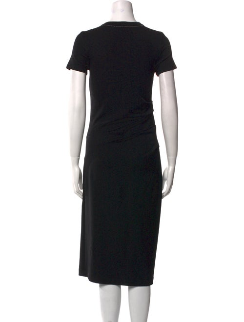 Brunello Cucinelli Virgin Wool Midi Length Dress