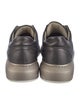Brunello Cucinelli Wool Leather Trim Embellishment Sneakers