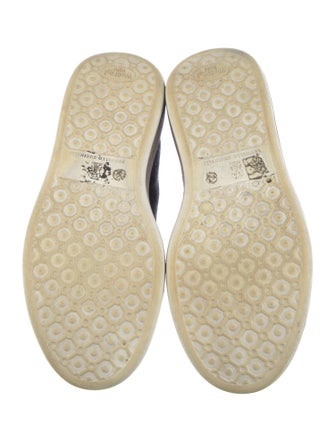 Brunello Cucinelli Wool Leather Trim Embellishment Sneakers