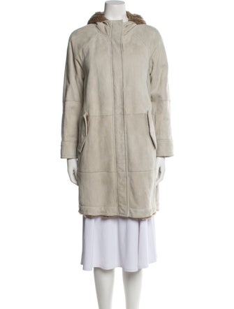 Brunello Cucinelli Shearling Fur Coat