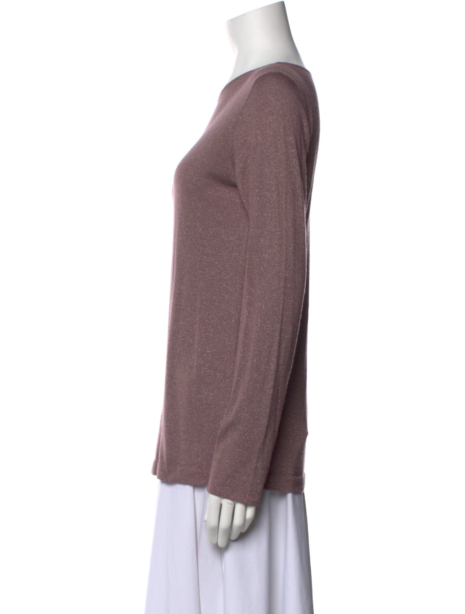 Brunello Cucinelli Bateau Neckline Sweater