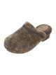 Brunello Cucinelli Monili Shearling Mules