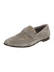 Brunello Cucinelli Monili Velvet Loafers