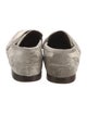 Brunello Cucinelli Monili Velvet Loafers