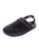 Brunello Cucinelli Monili Faux Fur Slingback Flats